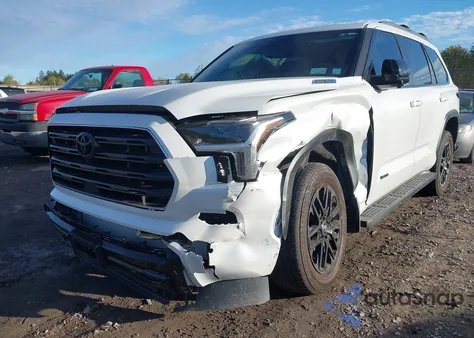 2025 Toyota Sequoia Limited из США, поврежденный, VIN 7SVAAABA1SX050774